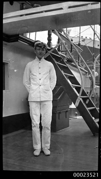 Portrait of a merchant marine officer