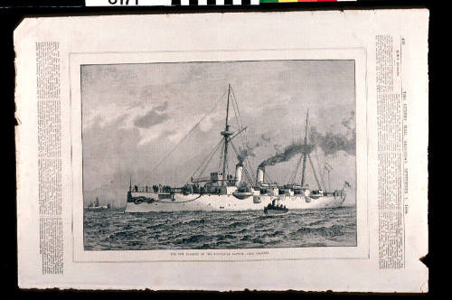 The new flagship of the Australian station, HMS ORLANDO