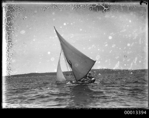 18-foot skiff YENDYS on main harbour