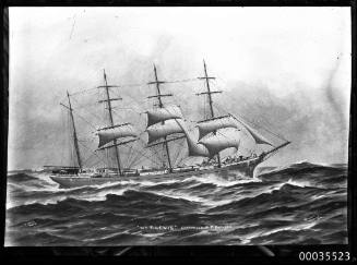 Ship WILLIAM T LEWIS at sea