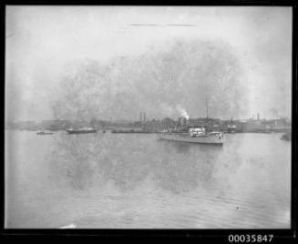 View of NIEUW ZEELAND in harbour.