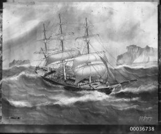 Painting of the clipper ship THERMOPYLAE by George Frederick Gregory