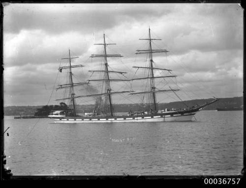 MOUNT STEWART - anchored in Sydney Harbour