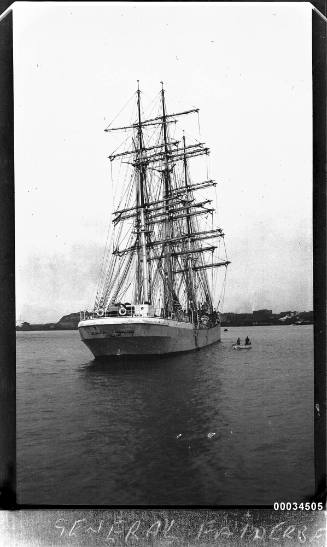 Stern view of GENERAL FAIDHERBE in harbour.