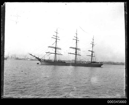 TORRIDON three mast fully rigged ship.