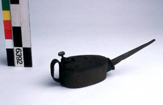 Oil can used by boat builder James Lee