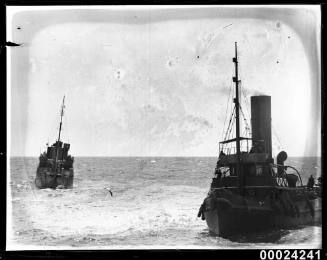 Tug boat HEROIC and HMAS TORRENS I