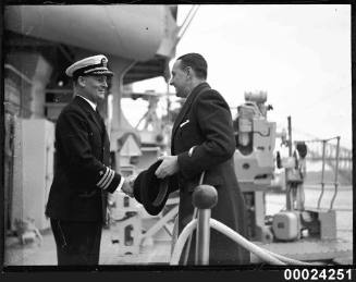 USS ASTORIA visits Sydney