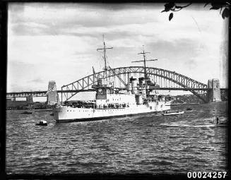 USS ASTORIA in Farm Cove, Sydney