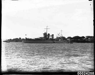 USS ASTORIA in Farm Cove, Sydney