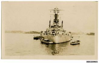 USS CALIFORNIA V in Sydney Harbour