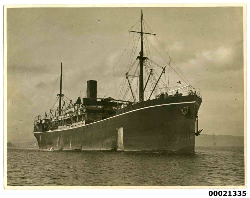 MV NELLORE possibly off Robertsons Point in Sydney