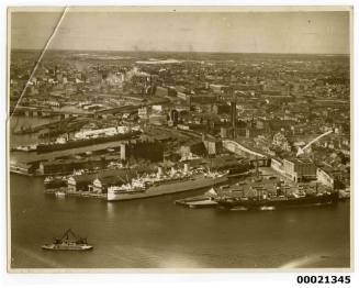 Aerial view of Pyrmont in Sydney
