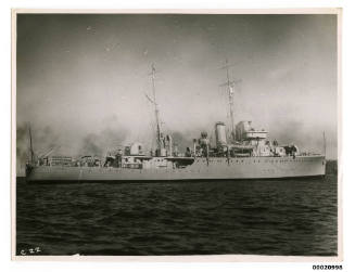 HMAS WARREGO II sea trials