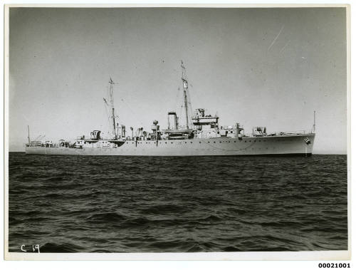 HMAS WARREGO II sea trials