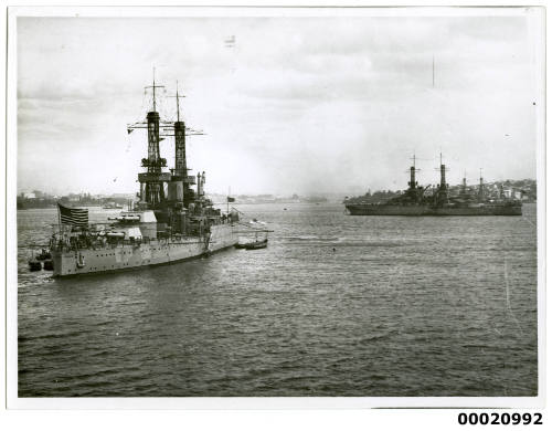 USS IDAHO IV in Sydney Harbour