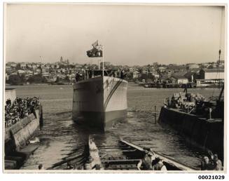 Launch of HMAS PARRAMATTA (II)