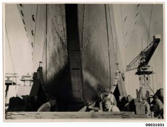 Launch of HMAS PARRAMATTA (II)