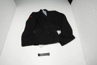 WRANS uniform winter jacket worn by Trish Haggarty