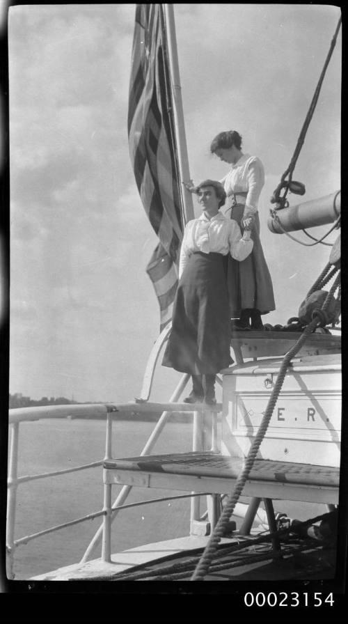 Two women on E R STERLING