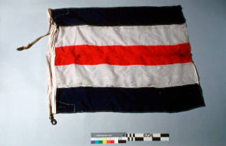 Signal flag from the tug ILUKA, C