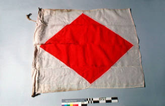 Signal flag from the tug ILUKA, F