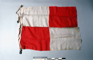 Signal flag from the tug ILUKA, U