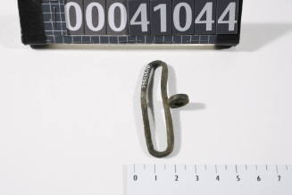 Oval belt Buckle recovered from the wreck of the DUNBAR