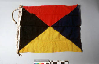 Signal flag from the tug ILUKA, Z