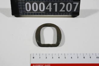 Metal horse harness Buckle recovered from the wreck of the DUNBAR