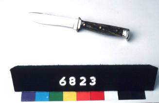 Knife used by Declan O'Donnell for skinning crocodiles