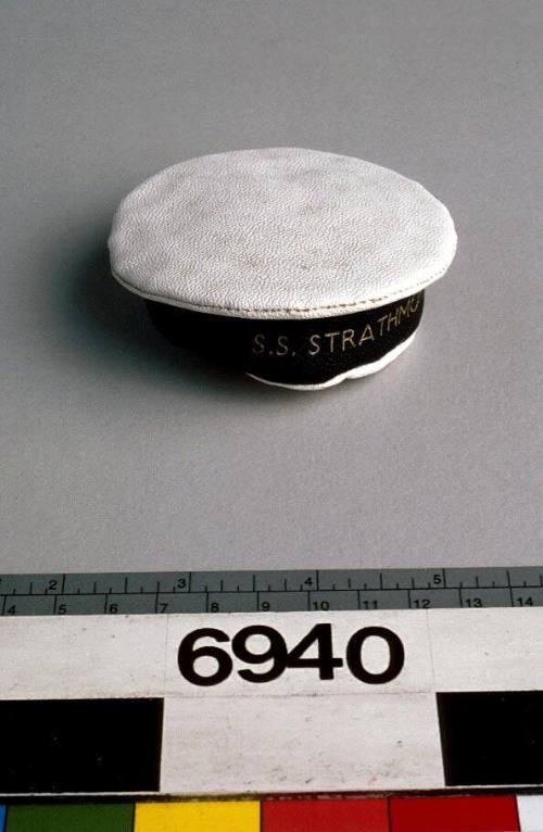 SS STRATHMORE purse in the shape of a sailor's cap