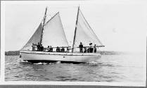 PATTESON on Sydney Harbour about 1933. Photographer unknown  ANMM Collection Halvorsen Boats ph…