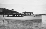 SUNBEAM II on Sydney Harbour about 1939. Photographer unknown ANMM Collection Halvorsen Boats p…