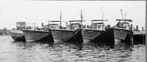 Australian Army fast supply boats about 1944. Photographer unknown ANMM Collection Halvorsen Bo…