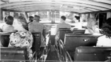 Interior of HARBOUR EXPRESS about 1947. Photographer unknown ANMM Collection Halvorsen Boats ph…