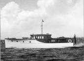 POLLYANNA on Sydney Harbour about 1934. Photographer unknown ANMM Collection Halvorsen Boats ph…