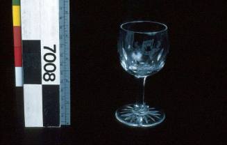 Shaw Savill and Albion Line port or sherry glass