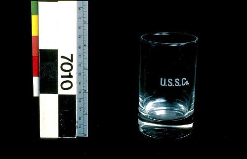 USS Co glass tumbler