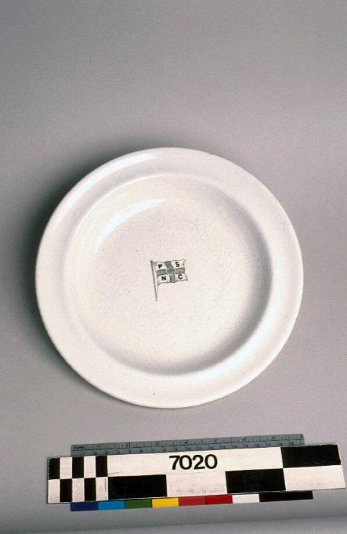 Pacific Steam Navigation Company dinner plate