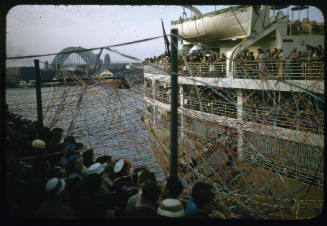 Departure of ORSOVA from Sydney Harbour