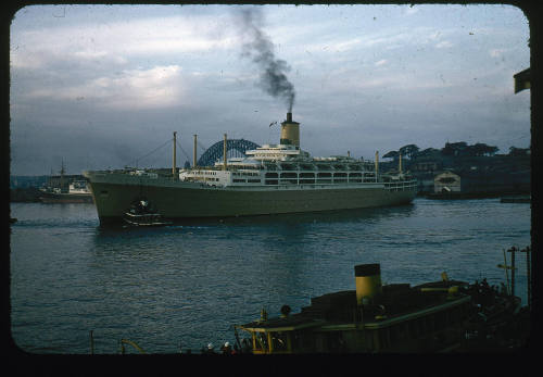 Departure of ORSOVA from Sydney Harbour