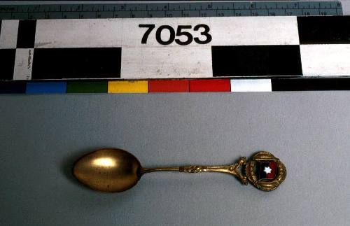 Souvenir teaspoon : Aberdeen Line inscribed 'Lifebuoy'.