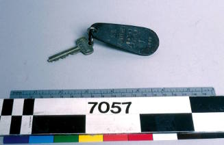 Key for cabin No. 428, D Deck, SS MONTEREY, The Oceanic Steamship Company