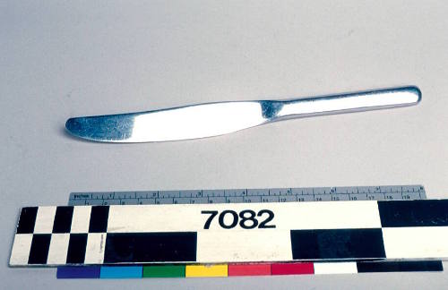 Table knife from Union Steamship Company of New Zealand.