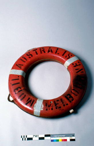 Lifebuoy from the MOBIL AUSTRALIS.