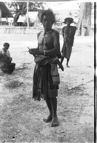 View of a man posing for the camera