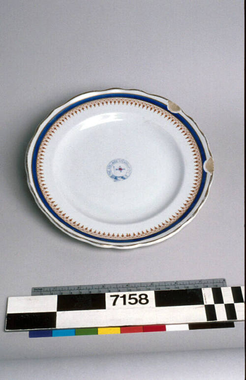 Adelaide Steamship Company dinner plate