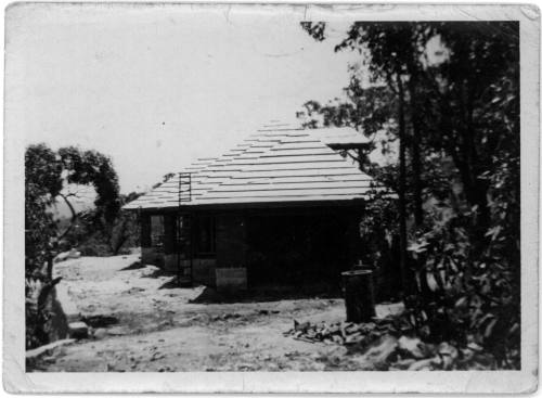 View of Oscar Speck's house at Killcare 