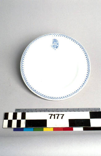 Side plate - Huddart Parker Line